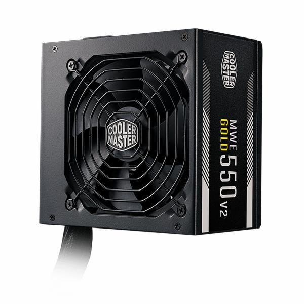 Fonte de Alimentação Cooler Master MWE V2 550W ATX / Não Modular / 80 Plus Gold - MPE-5501-ACAAG-U2