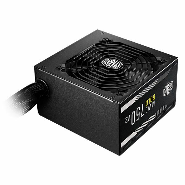 Fonte de Alimentação Cooler Master MWE V2 750W ATX /  Não Modular / 80 Plus Gold - MPE-7501-ACAAG-U2