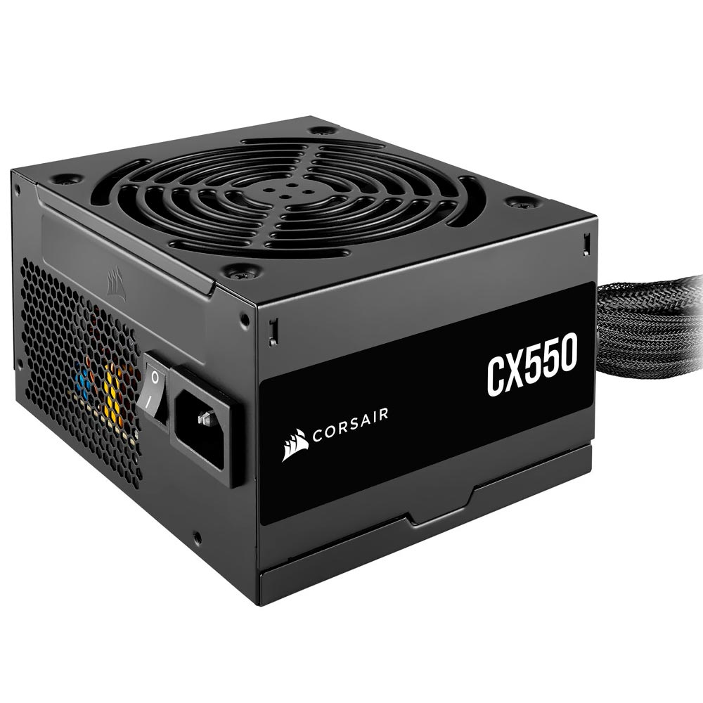 Fonte de Alimentação Corsair CX550 550W ATX / Não Modular / 80 Plus Bronze - CP-9020277-BR