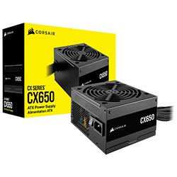 Fonte de Alimentação Corsair CX650 650W ATX / Não Modular / 80 Plus Bronze - CP-9020278-BR