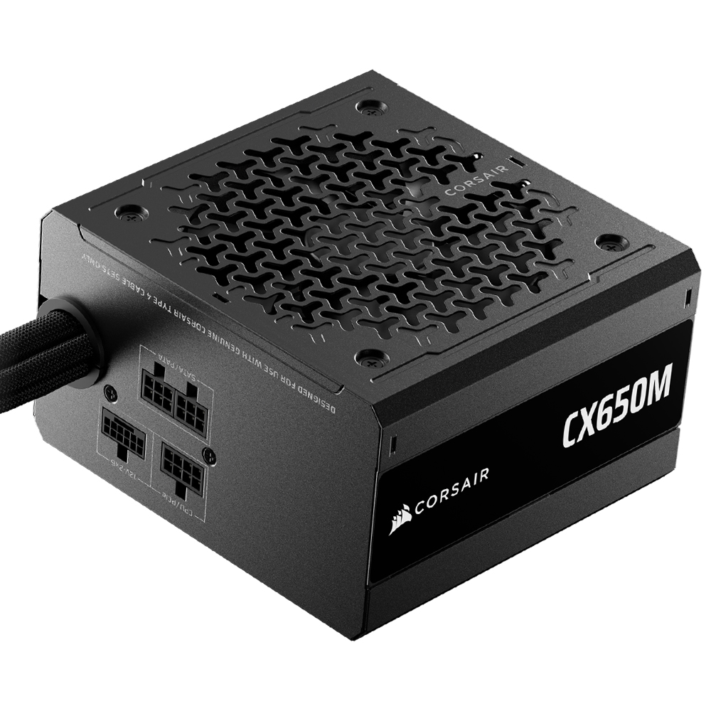 Fonte de Alimentação Corsair CX650M 650W ATX / Semi Modular / Cybenetics Bronze - CP-9020310-BR