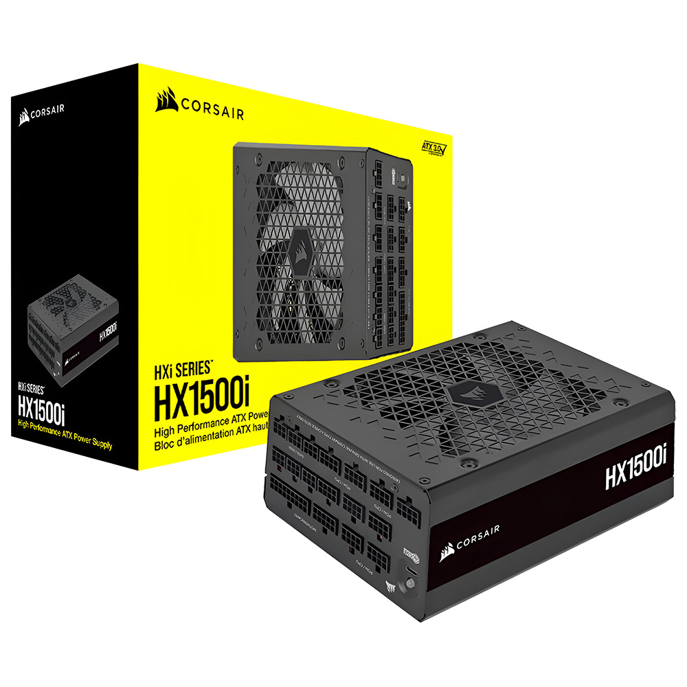 Fonte de Alimentação Corsair HX1500I 1500W ATX / Modular / 80 Plus Platinum - CP-9020261-NA