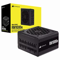 Fonte de Alimentação Corsair RM1000E 1000W ATX / Modular / 80 Plus Gold - CP-9020264-BR