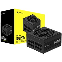 Fonte de Alimentação Corsair RM1200E 1200W ATX / Modular / Cybenetics Platinum - CP-9020258-BR