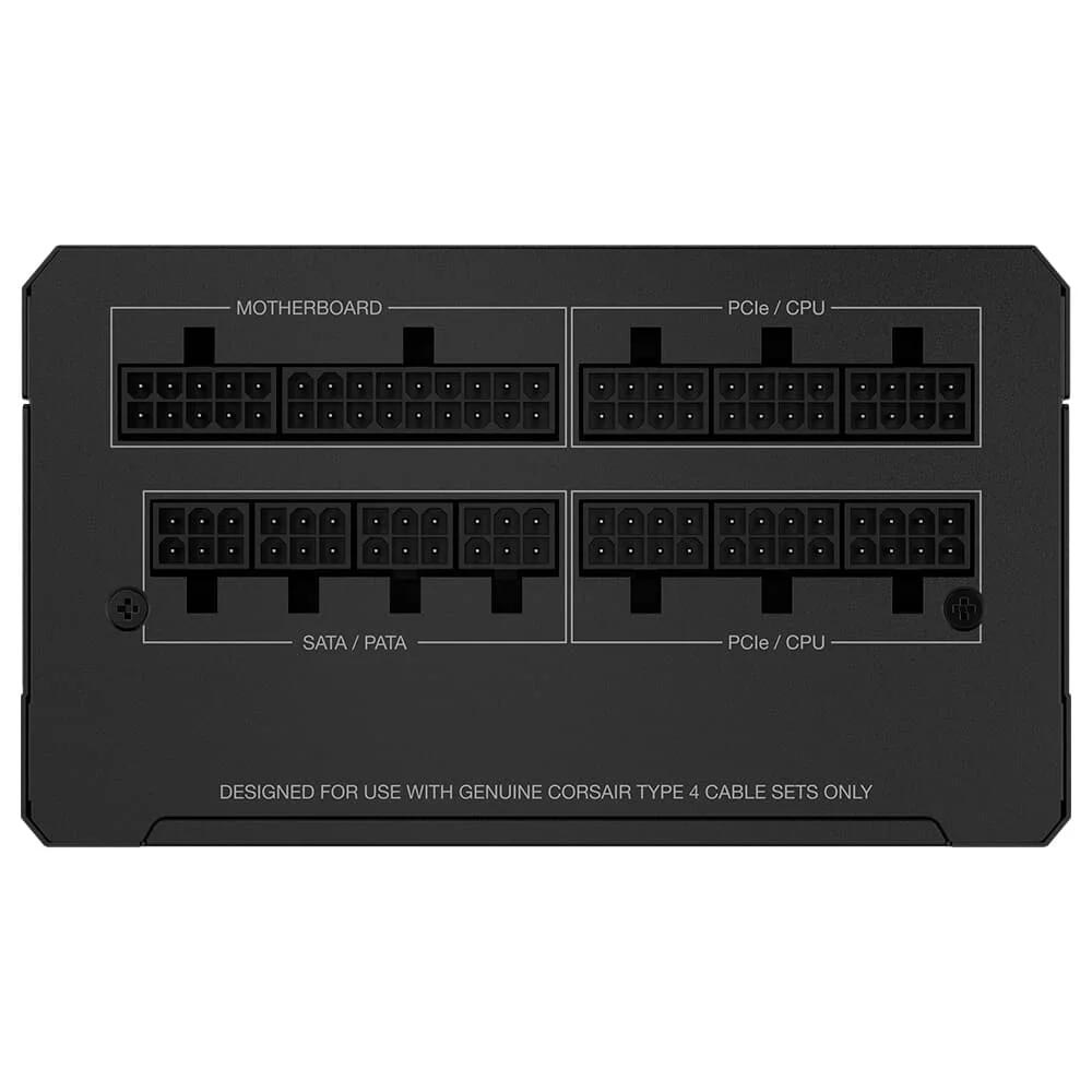 Fonte de Alimentação Corsair RM1200E 1200W ATX / Modular / Cybenetics Platinum - CP-9020258-BR