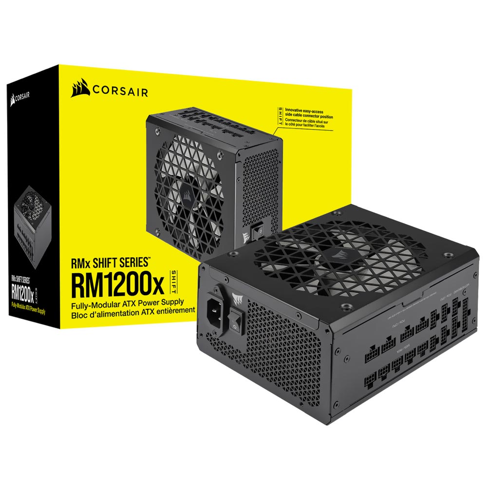 Fonte de Alimentação Corsair RM1200X 1200W ATX / Modular / 80 Plus Gold - CP-9020254-BR