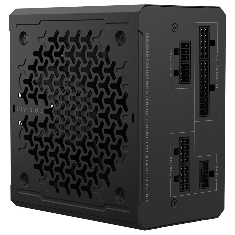 Fonte de Alimentação Corsair RM650E 650W ATX 3.1 / Modular / Cybenetics Platinum / Bivolt - CP-9020302-NA