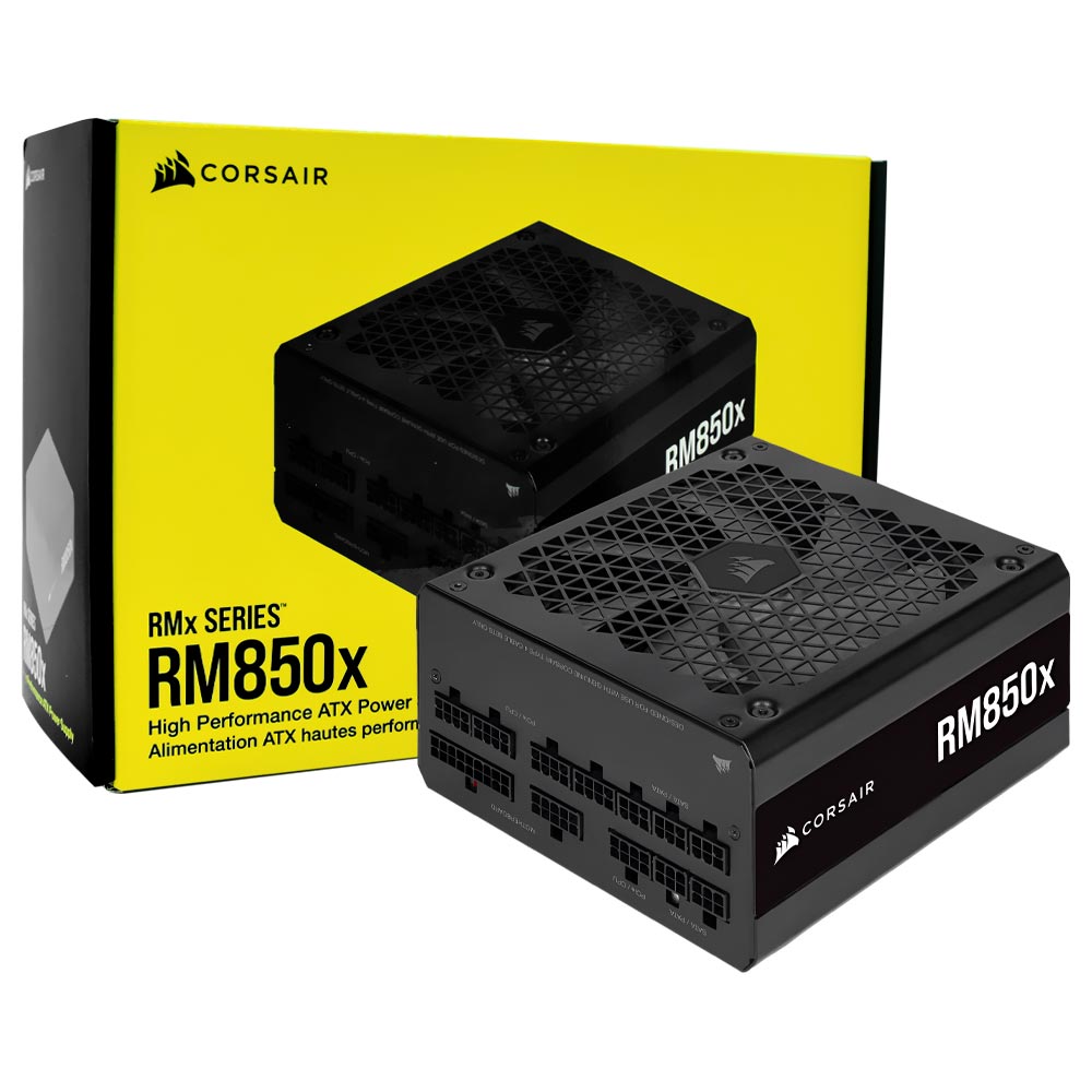 Fonte de Alimentação Corsair RM850X 850W ATX / Modular / 80 Plus Gold - CP-9020200-NA