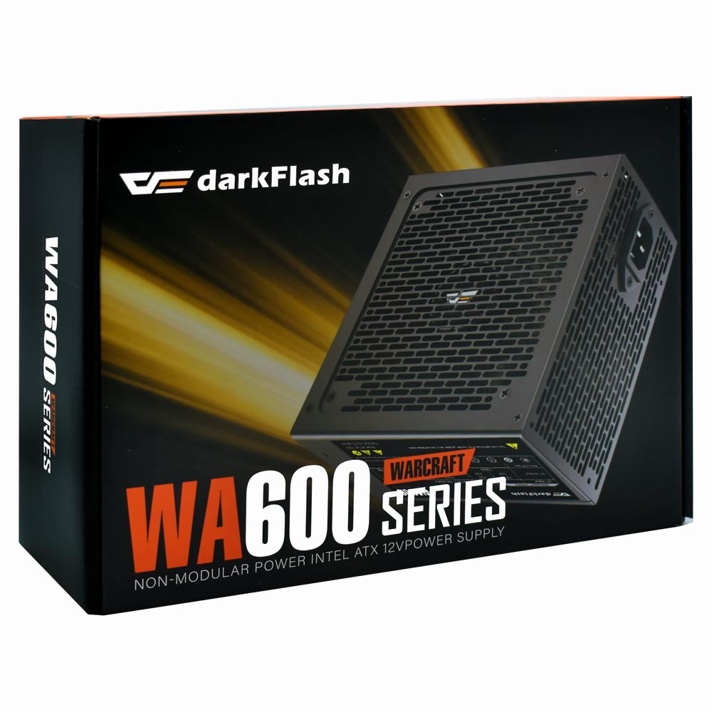 Fonte de Alimentação darkFlash WA600 Warcraft Series 600W ATX / Não Modular