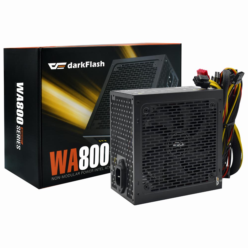 Fonte de Alimentação darkFlash WA800 Warcraft Series 800W ATX / Não Modular