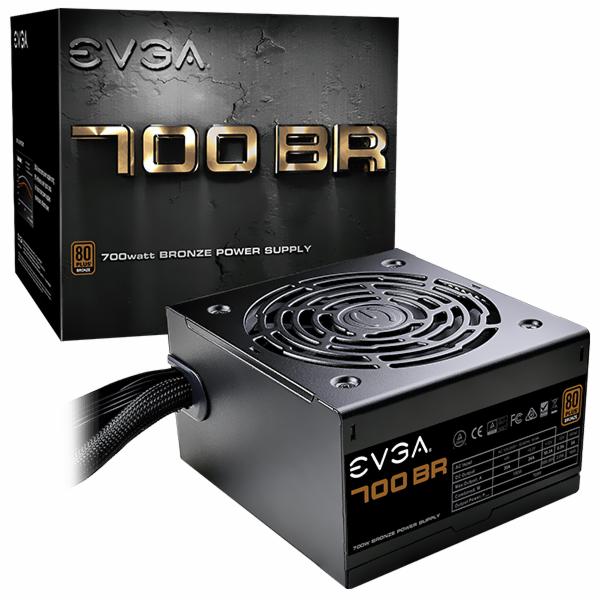 Fonte de Alimentação EVGA 700W ATX / Não Modular / 80 Plus Bronze - 100-BR-0700-K1