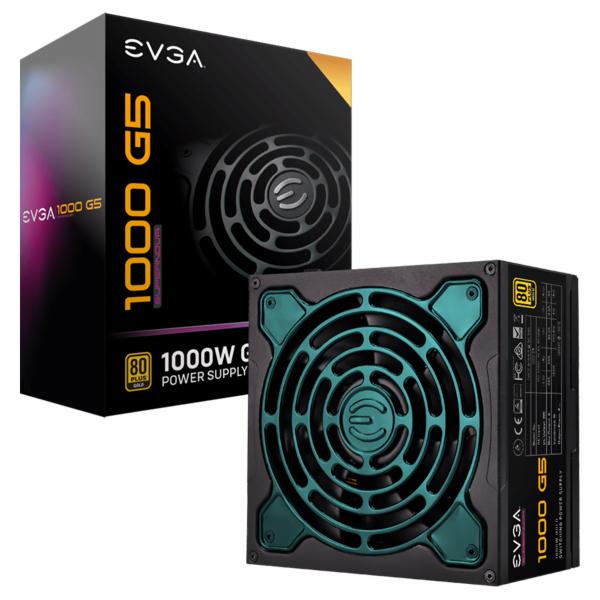 Fonte de Alimentação EVGA Supernova G5 1000W ATX / Modular / 80 Plus Gold - 220-G5-1000-X1