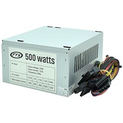 Fonte de Alimentação FTX FTX500W 500W ATX / Não Modular