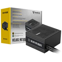 Fonte de Alimentação Gamdias Helios M2-850B 850W ATX 3.1 / Não Modular / 80 Plus Silver