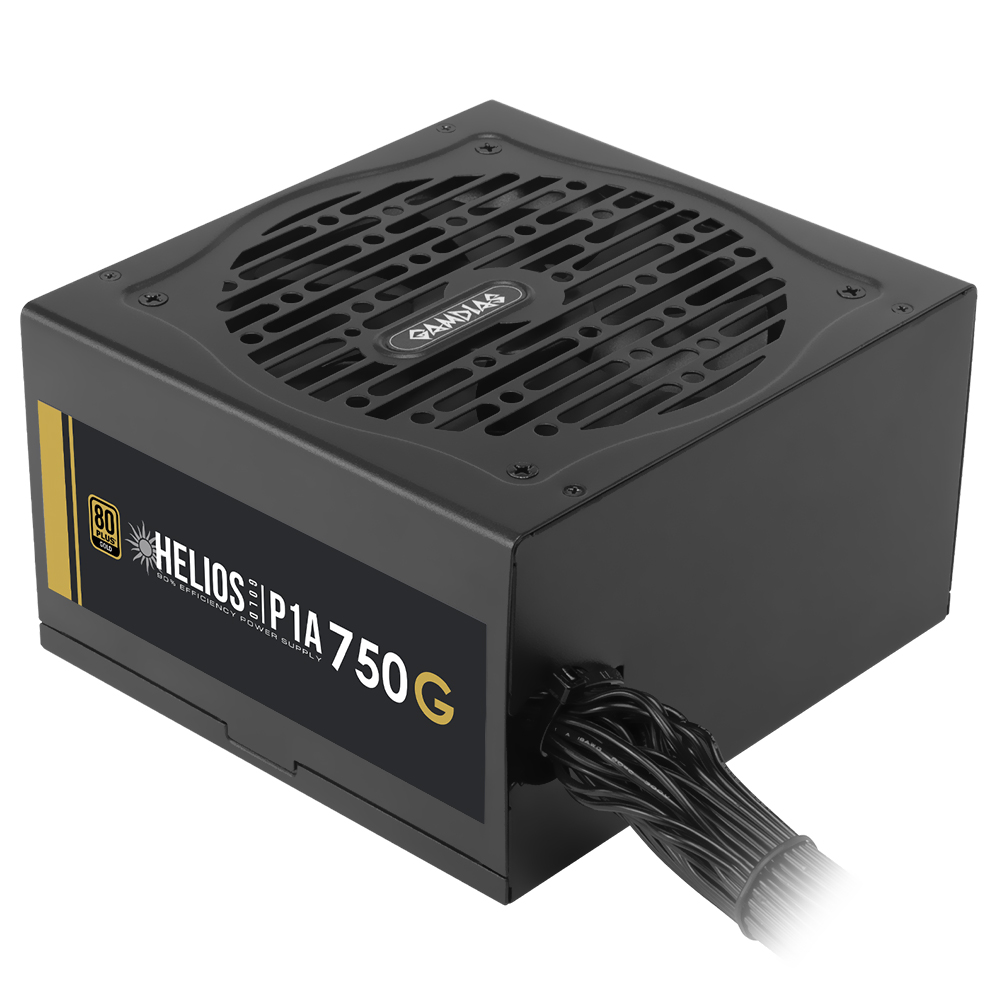 Fonte de Alimentação Gamdias Helios P1A-750G 750W ATX / Não Modular / 80 Plus Gold