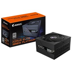 Fonte de Alimentação Gigabyte AORUS Elite GP-AE1000PM PG5 1000W ATX 3.1 / Modular / 80 Plus Platinum / Bivolt