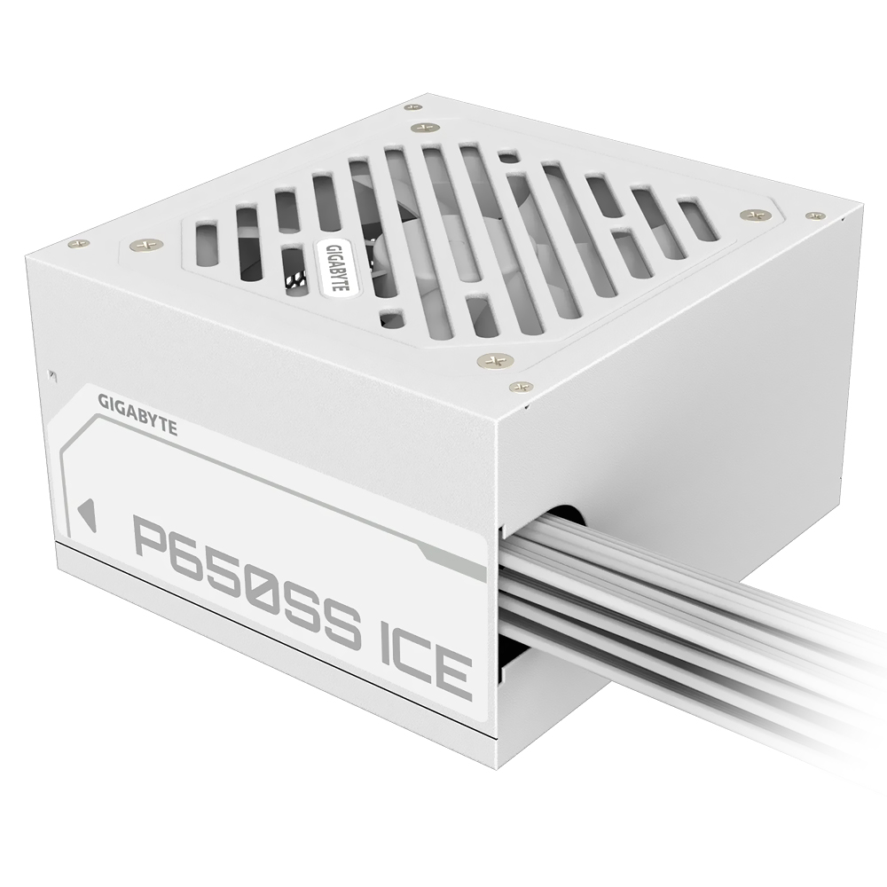 Fonte de Alimentação Gigabyte GP-P650SS Ice ATX / Não Modular / 80 Plus Silver