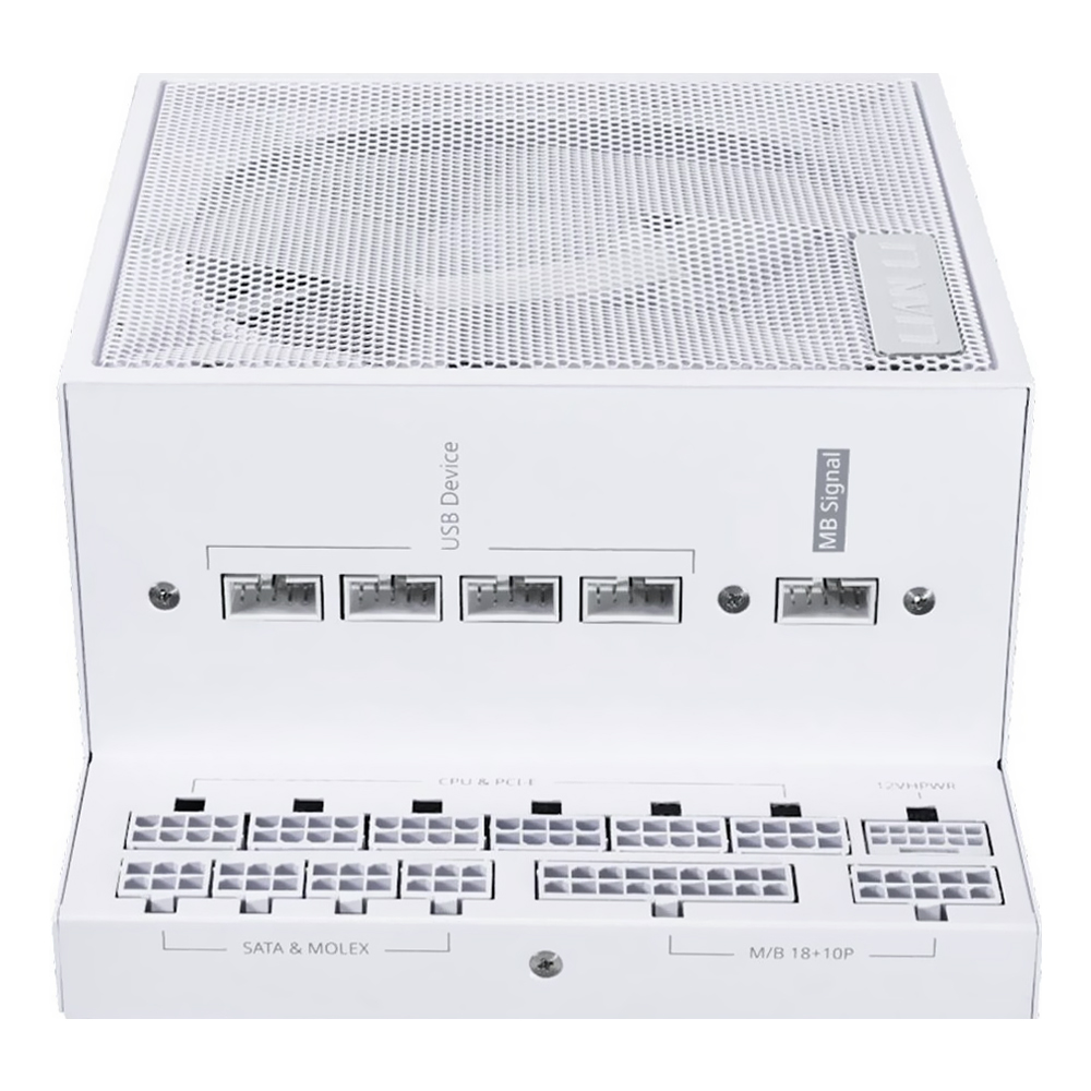 Fonte de Alimentação Lian Li EDGE1300 1300W ATX / Modular / 80 Plus Platinum - Branco