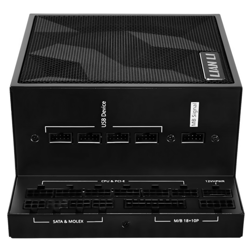 Fonte de Alimentação Lian Li EDGE1300 1300W ATX / Modular / 80 Plus Platinum - Preto