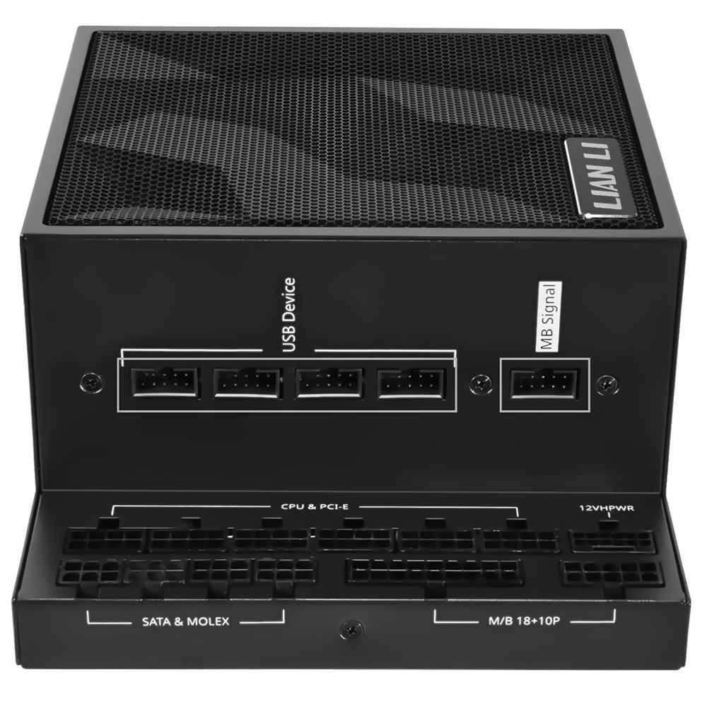 Fonte de Alimentação Lian Li EDGE850 850W ATX / Modular / 80 Plus Platinum - Preto