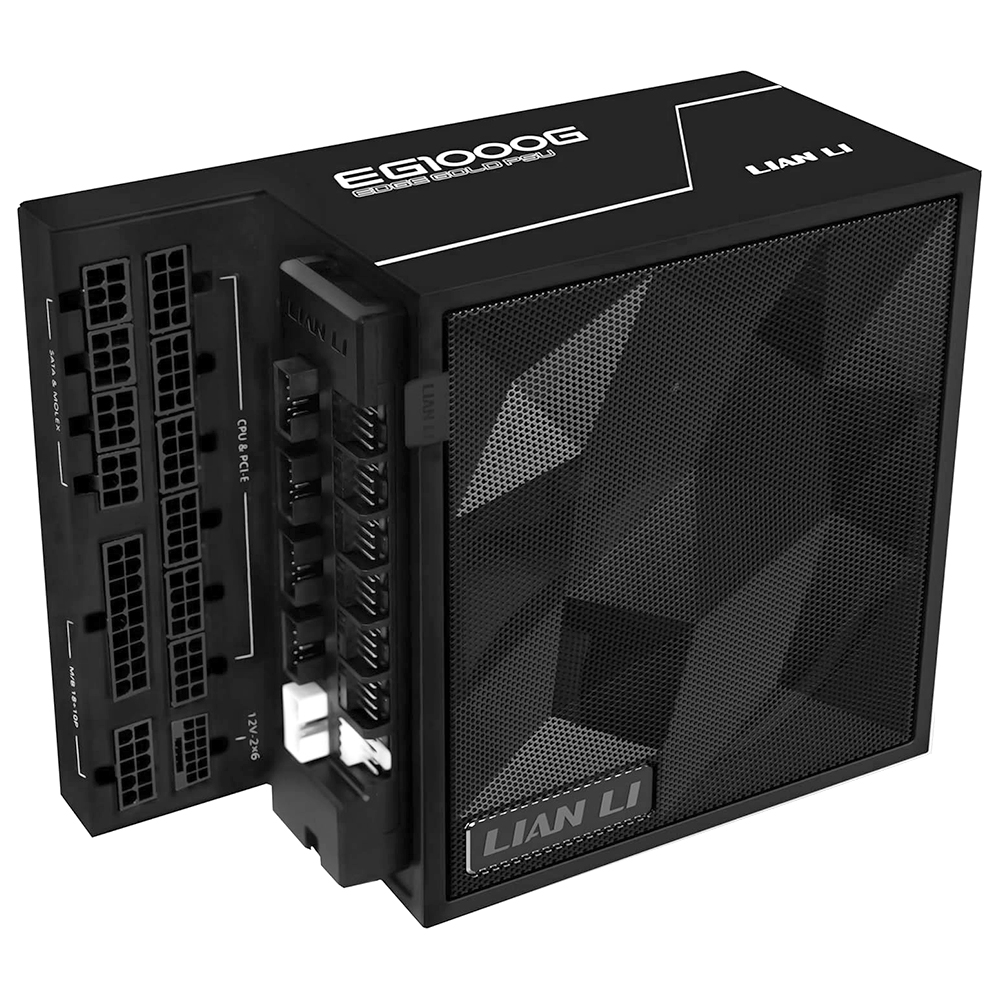 Fonte de Alimentação Lian Li EG1000G 1000W ATX / Modular / 80 Plus Gold - Preto