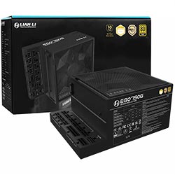 Fonte de Alimentação Lian Li EGO750G 750W ATX / Modular / 80 Plus Gold - Preto