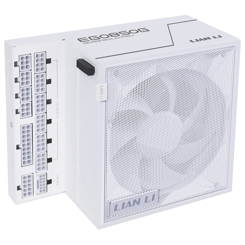 Fonte de Alimentação Lian Li EGO850G 850W ATX / Modular / 80 Plus Gold - Branco