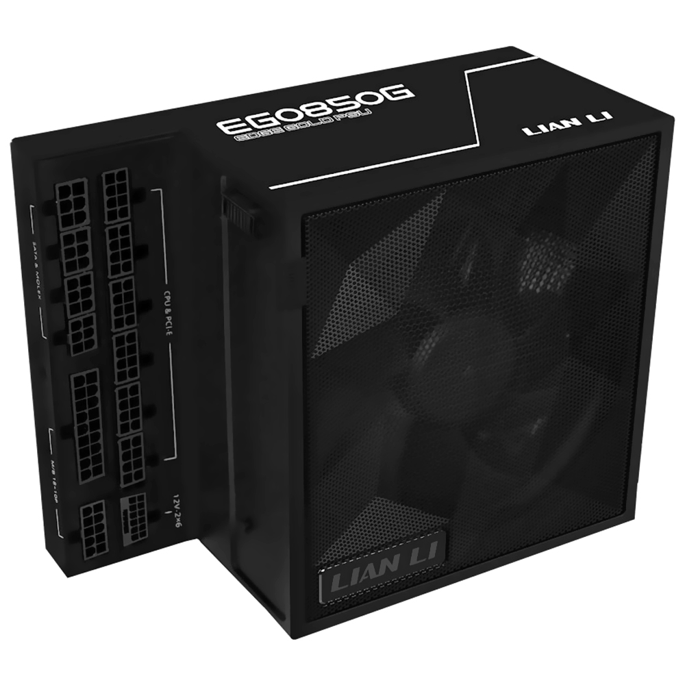 Fonte de Alimentação Lian Li EGO850G 850W ATX / Modular / 80 Plus Gold - Preto