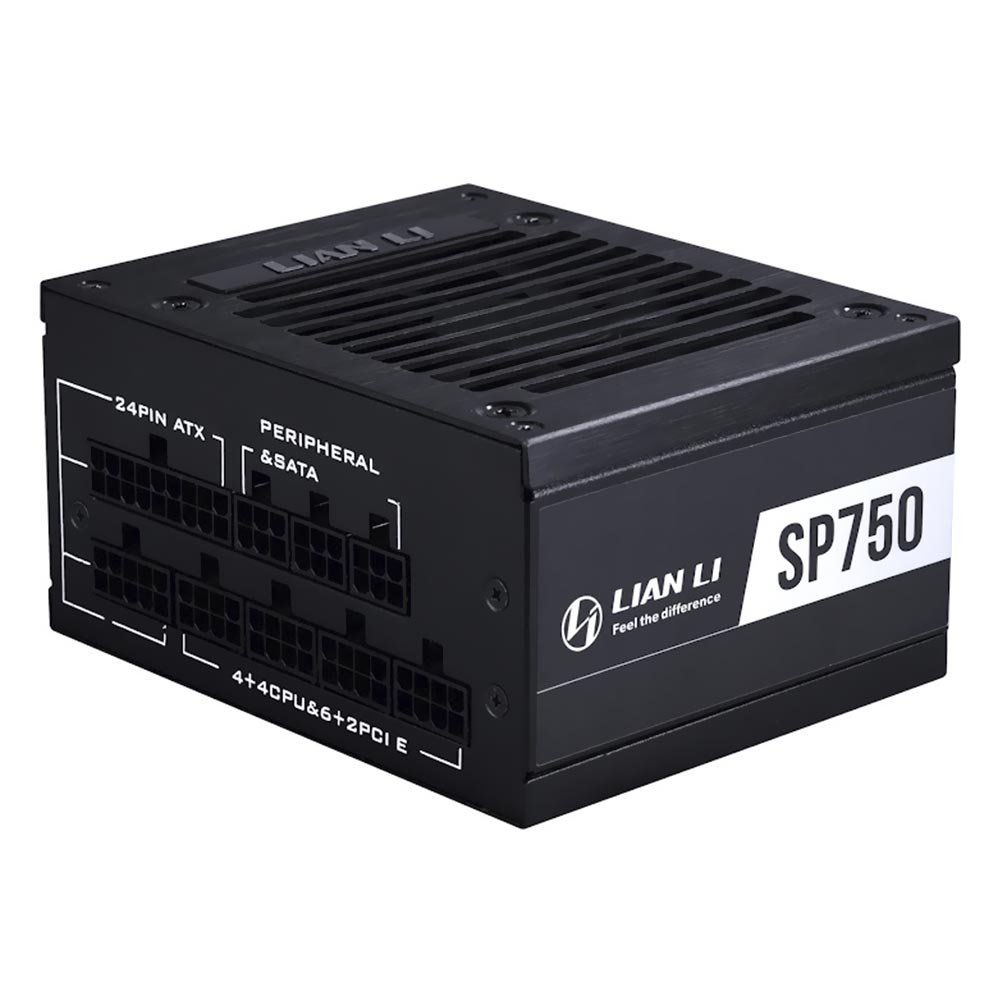 Fonte de Alimentação Lian Li SP750 750W SFX / Modular / 80 Plus Gold - Preto