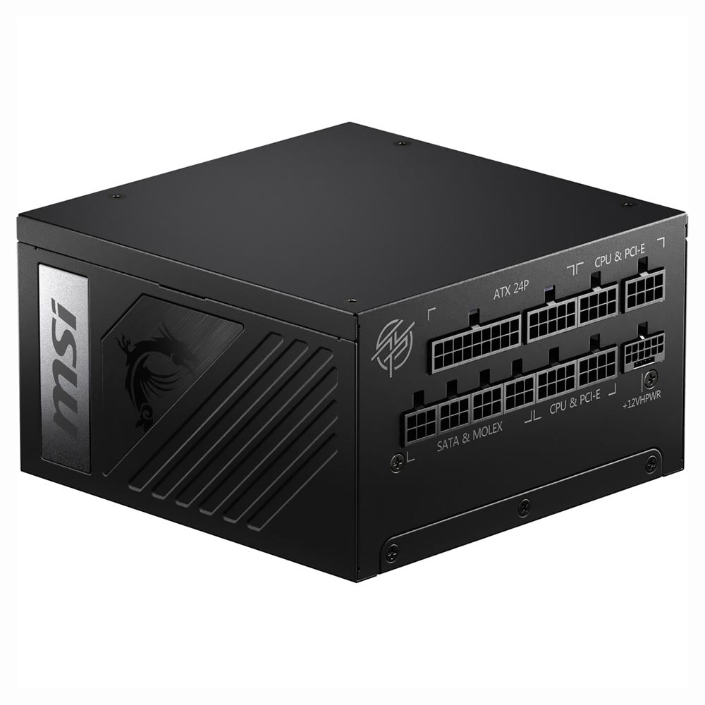 Fonte de Alimentação MSI MPG A1000G 1000W ATX / Modular / 80 Plus Gold