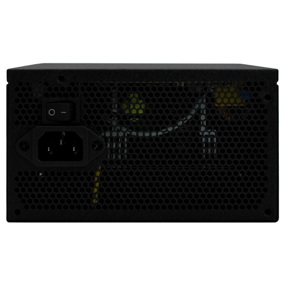 Fonte de Alimentação Mtek PSR-600 Real 600W ATX / Semi Modular / 80 Plus