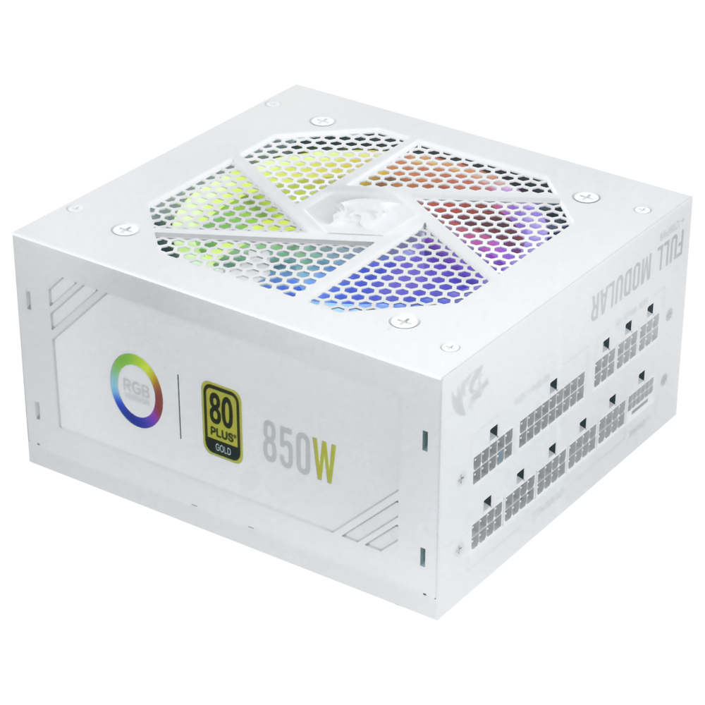 Fonte de Alimentação Redragon GC-PS007W-1 850W ATX / Modular / 80 Plus Gold - Branco