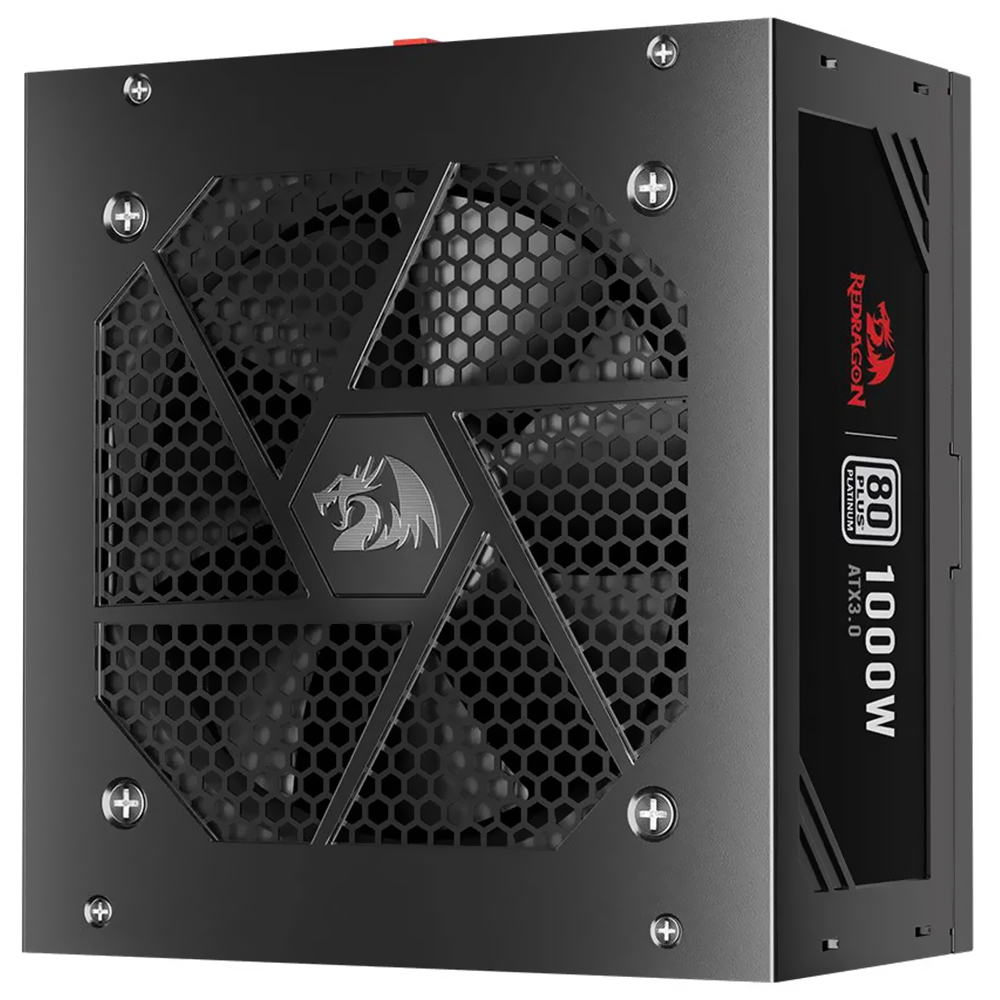 Fonte de Alimentação Redragon GC-PS017 1000W ATX / Modular / 80 Plus Platinum