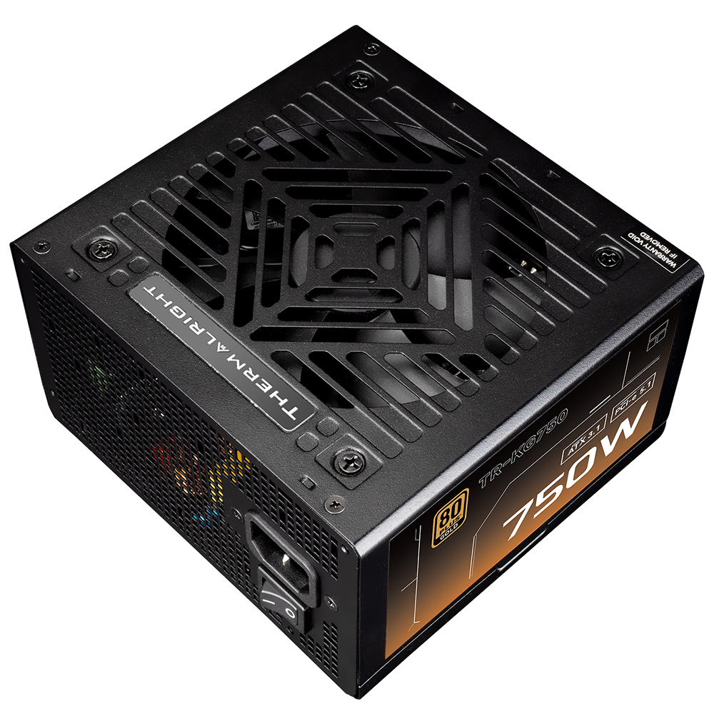 Fonte de Alimentação Thermalright TR-KG750 750W ATX 3.1 / Modular / 80 Plus Gold