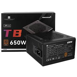 Fonte de Alimentação Thermalright TR-TB650S 650W ATX / Não Modular / 80 Plus Bronze