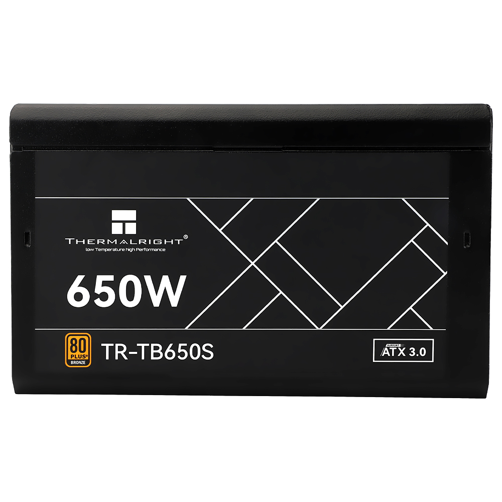 Fonte de Alimentação Thermalright TR-TB650S 650W ATX / Não Modular / 80 Plus Bronze