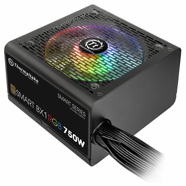 Fonte de Alimentação Thermaltake Smart Series BX1 750W ATX / Não Modular / 80 Plus Bronze / RGB