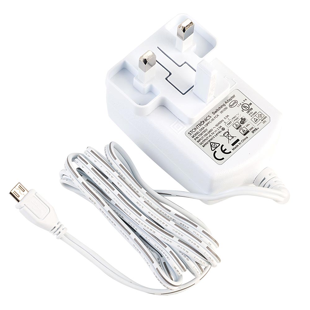Fonte para Raspberry Micro USB Bivolt - Branco