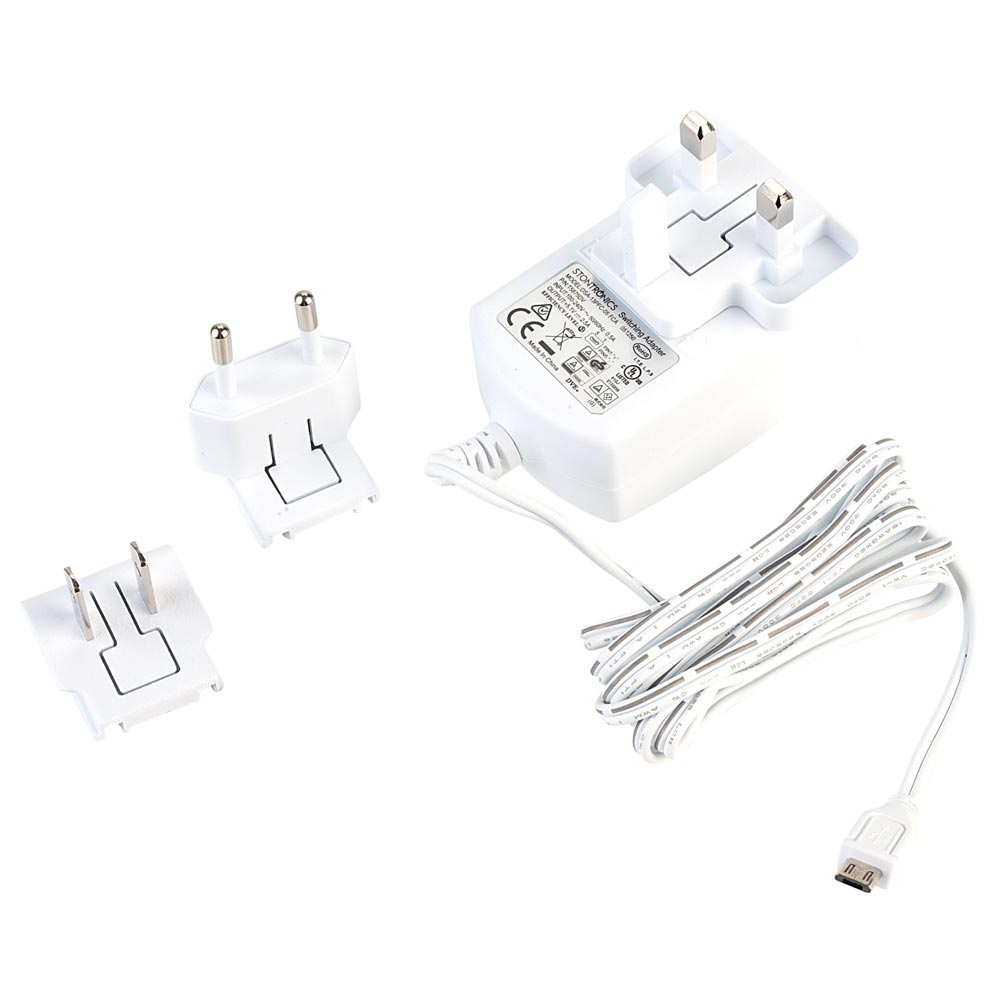 Fonte para Raspberry Micro USB Bivolt - Branco