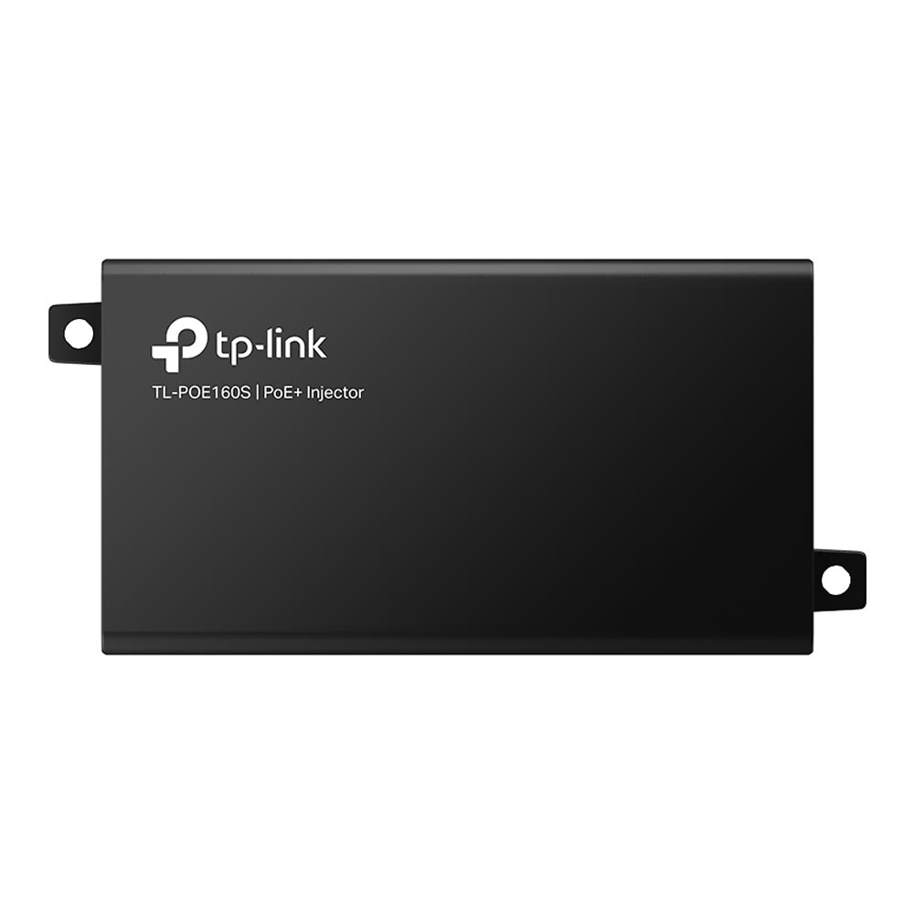 Fonte Tp-Link TL-POE160S Poe Injector 30W / Poe+ Gigabit / Bivolt - Preto