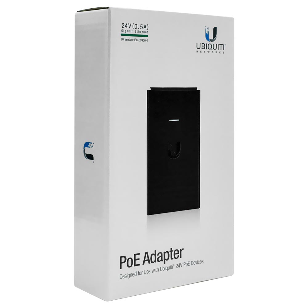 Fonte UBNT POE-24-12W-G-BR Poe Injector 24VDC / 0.5AMP