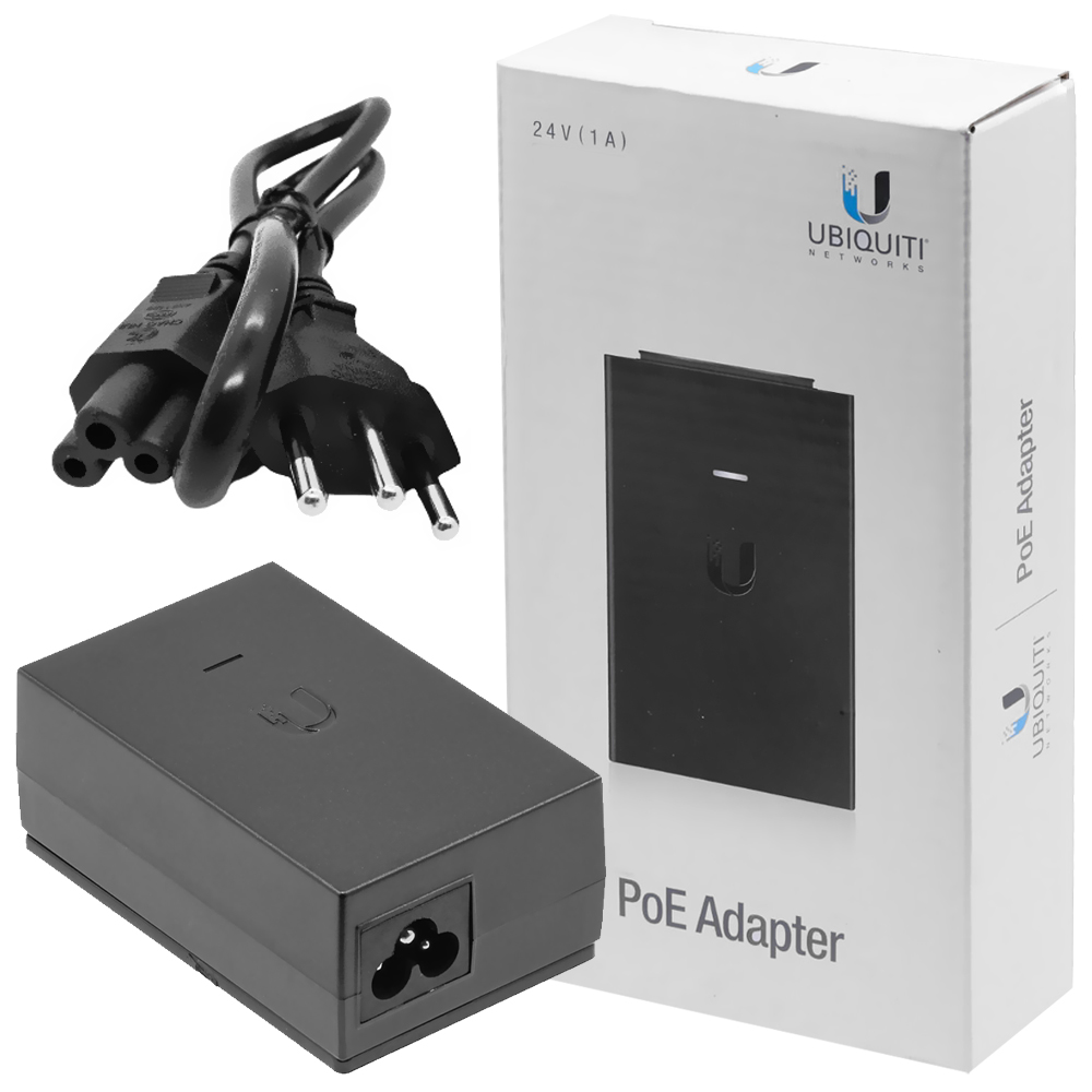 Fonte Ubnt POE-24-AF5X-BR Poe Injector 24V / 1AMP