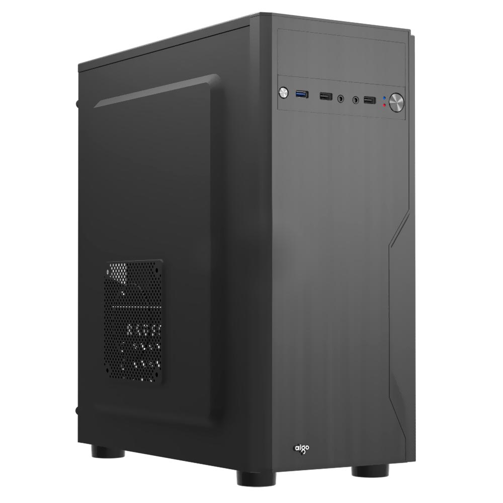 Gabinete Aigo B350 Mid Tower - Preto