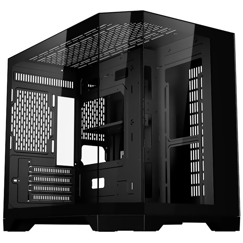 GABINETE GAMER AIGO FT418 VIDRO PRETO - M-ATX/ITX