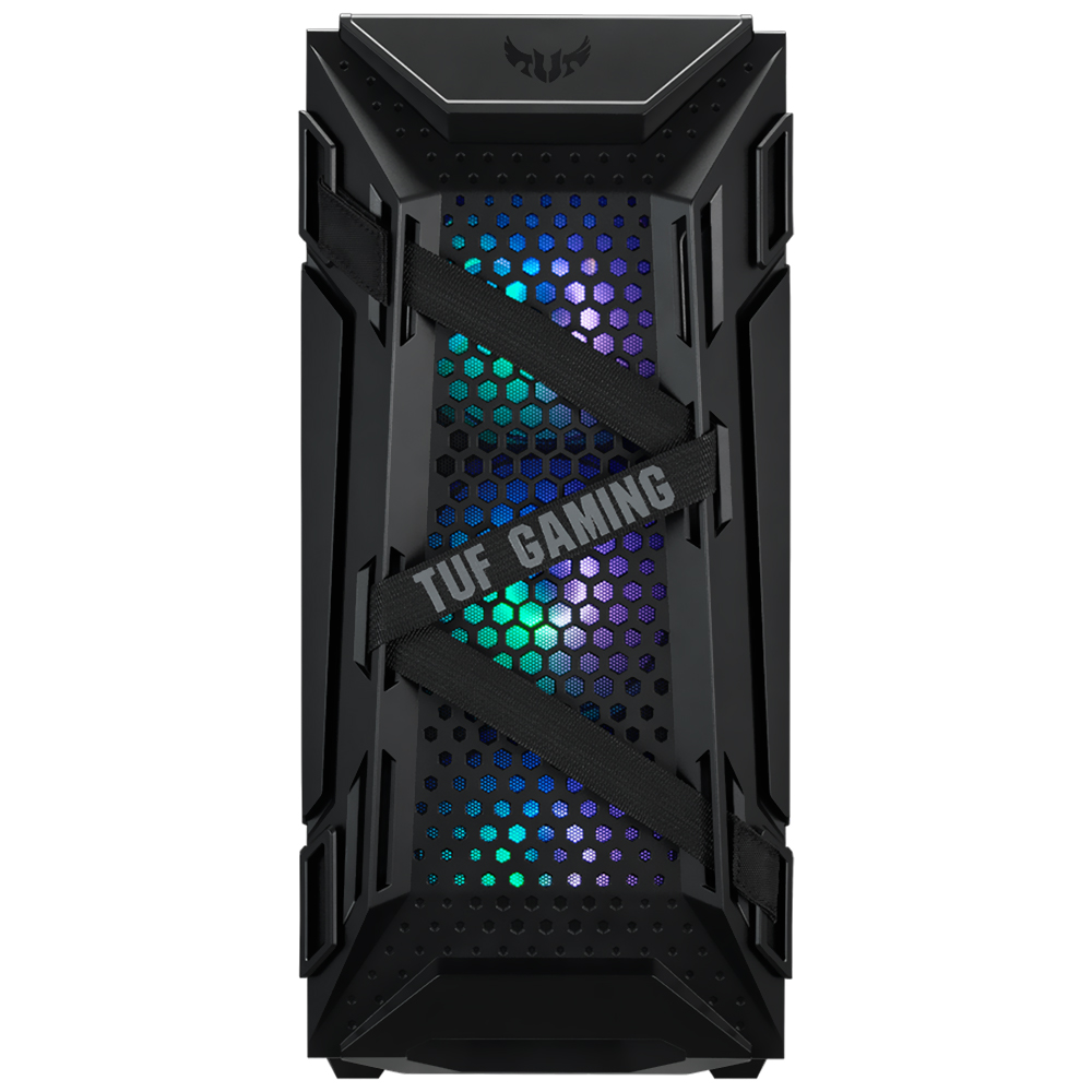 Gabinete Gamer ASUS TUF GT301 Mid Tower / 4 Cooler / ARGB - Preto