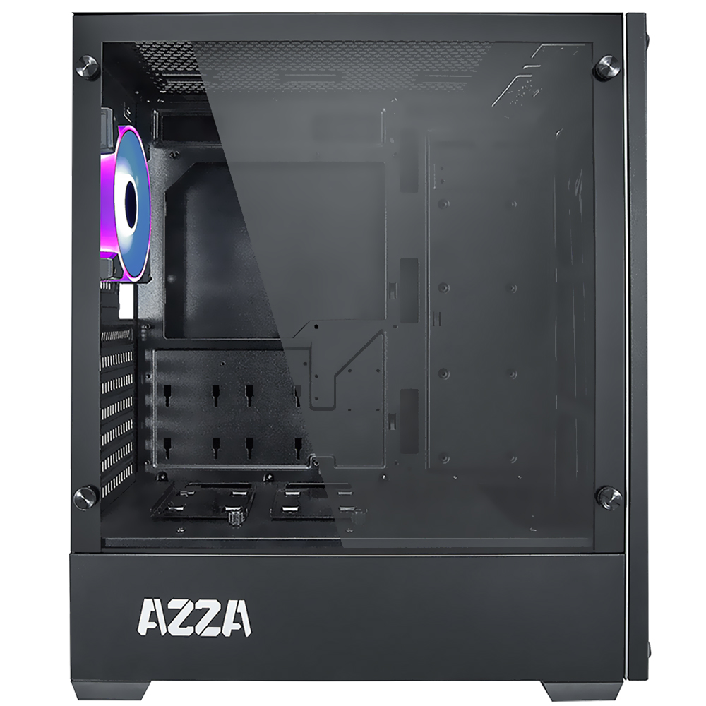 Gabinete Gamer Azza Apollo 430 CSAZ-430B-DF2 Mid Tower / 1 Cooler / RGB