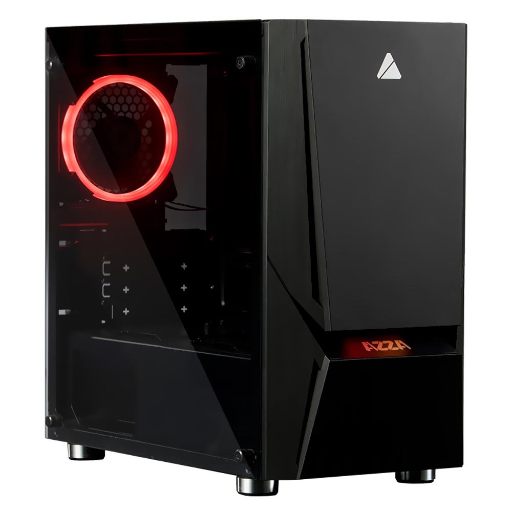 Gabinete Gamer AZZA Luminous 110 CSAZ-110F Mid Tower / 1 Cooler - Preto