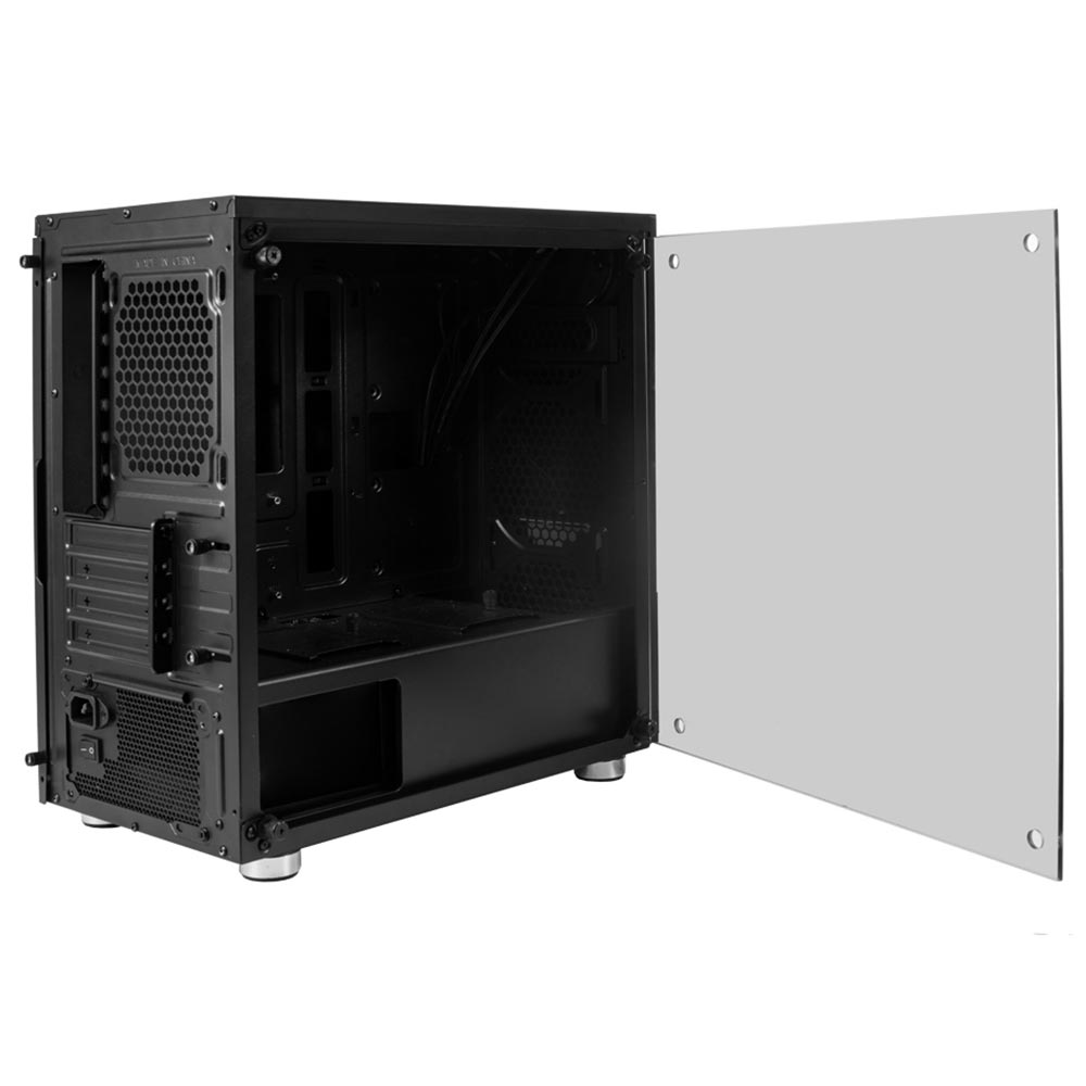 Gabinete Gamer AZZA Luminous 110 CSAZ-110F Mid Tower / 1 Cooler - Preto