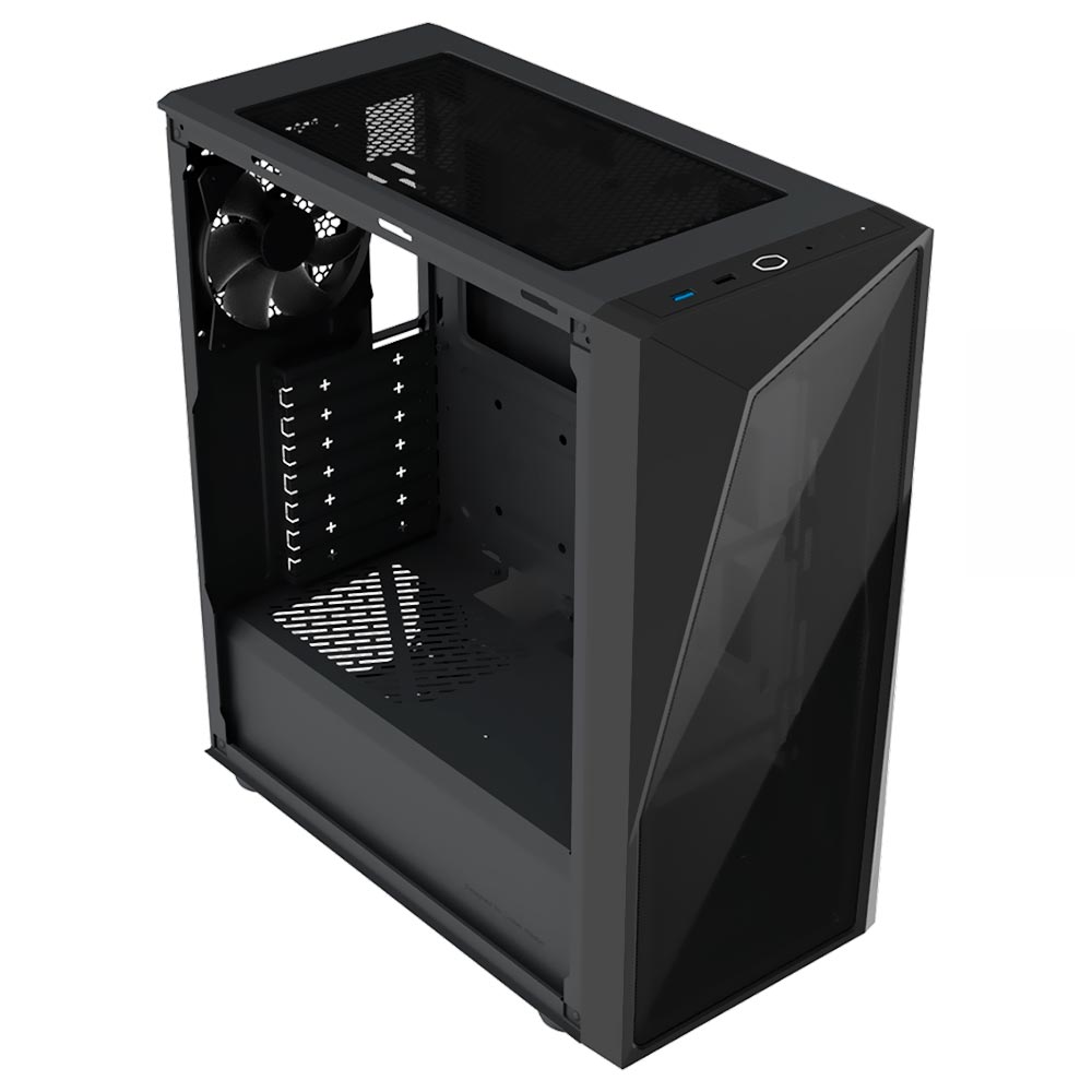 Gabinete Gamer Cooler Master CMP 520L Mid Tower / 1 Cooler - Preto (CP520-KGNN-S03)