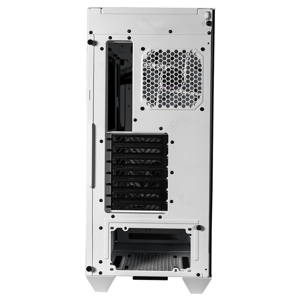 Gabinete Gamer Cooler Master HAF 500 Mid Tower / 3 Cooler / ARGB - Branco (H500-WGNN-S00)
